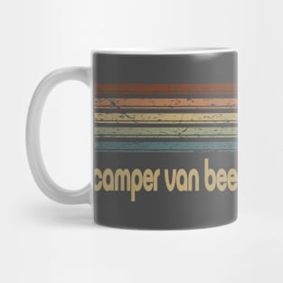 Camper Van Beethoven Cassette Stripes Mug